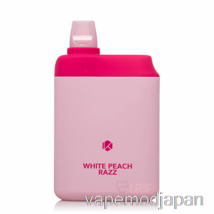 Vape Japan カドバー X Pk ブランド Pk5000 使い捨て ホワイトピーチ ラズ
